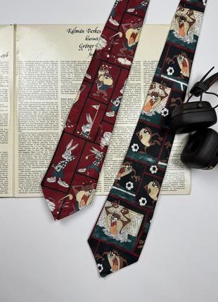 Мультяшные галстуки с рисунками looney tunes