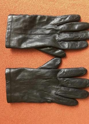 Шкіряні перчатки рукавички mark&spenser6 фото