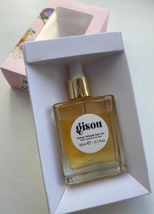 Масло для волос от gisou mini honey infused hair oil (20мл.)1 фото