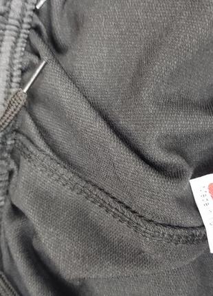 Спортивні штани nike трикотаж завужені темно - сірий штани найк на манжеті4 фото