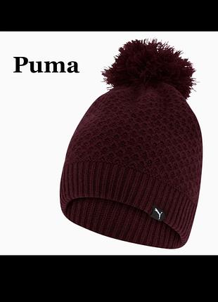 Шапка в'язана жіноча puma