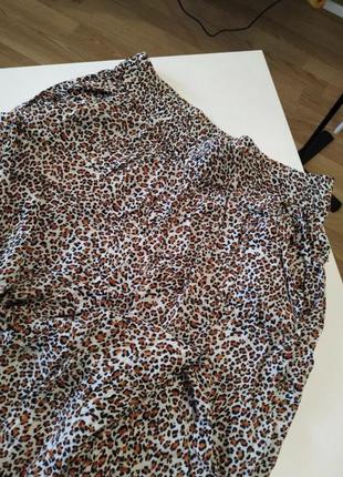 Легкие брюки тигр леопард2 фото