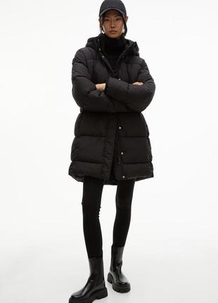 Зимова куртка пуховик h&m розмір s1 фото