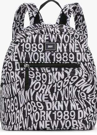 Рюкзак dkny, рюкзак с принтом dkny, lyla medium backpack bag1 фото