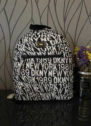 Рюкзак dkny, рюкзак с принтом dkny, lyla medium backpack bag10 фото