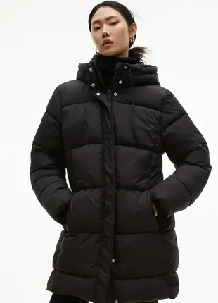 Зимова куртка пуховик h&m розмір s3 фото