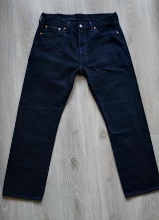 Джинсы levi's 501 черного цвета, размер 34/30, новые