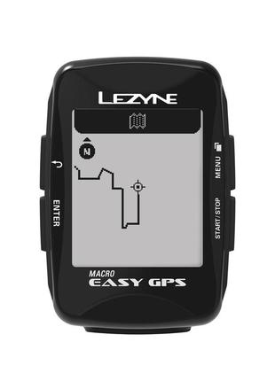 Gps комп'ютер lezyne macro easy gps (1052-4712806 003029)3 фото