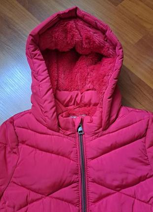 Продам теплую зимнюю куртку от фирмы george, на девочку 5-6 лет4 фото