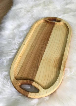 Деревянный поднос