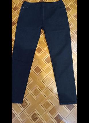 Новые джинсы на флисе 58-60 размер1 фото