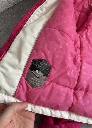 Куртка для девочки columbia детская куртка розовая зимняя малиновая 98-104 размер 3-4 года8 фото