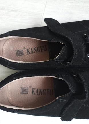 Туфли kangfu замша 3