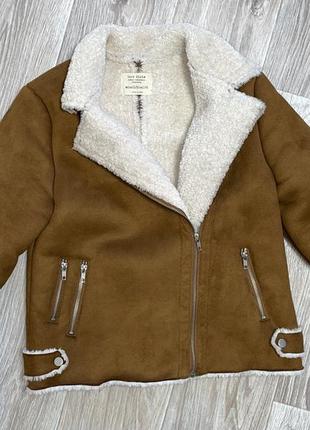 Дубленка zara