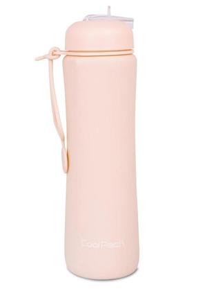 Бутылка coolpack pump pastel powder peach для воды 600 мл (z14650)