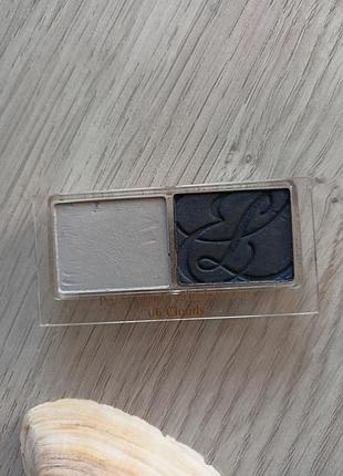 Шелковые тени estee lauder silky eyeshadow duo 06 clouds тестер