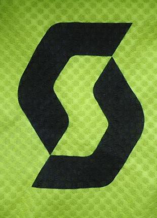 Велелетка scott rc team cycling wind vest yellow 2021 (xl) оригінал8 фото