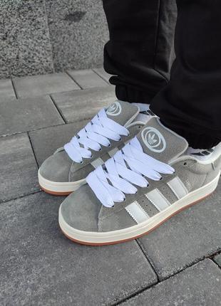 Adidas campus 00s gray\white