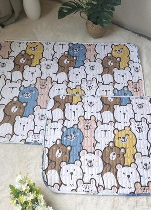 Багаторазова пелюшка для собак pet style "качки" 50х70 см