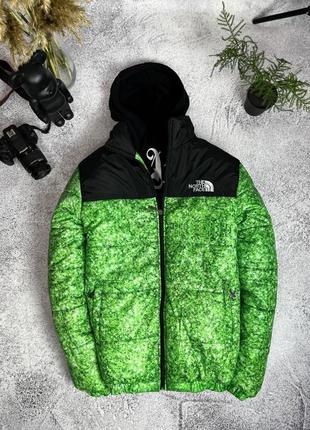 Мужская теплая куртка the north face на зиму с принтом premium качества, стильная и очень удобная куртка на каждый день