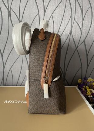 Рюкзак michael kors, sheila medium logo backpack brown , 35f3g6hb6b9 фото