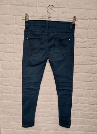 Фирменные стрейчевые джинсы скинни 7-8 лет3 фото
