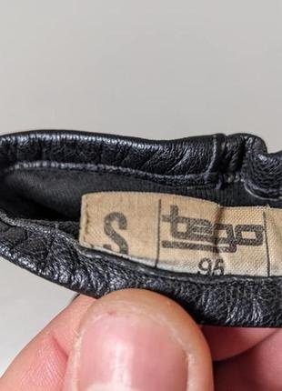 Кожаные перчатки tego - швейцария размер s