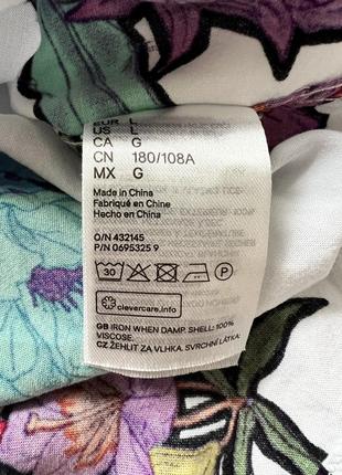 Сорочка з принтом віскоза h&m 🛍️1+1=3🛍️ 6