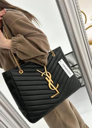 Сумка yves saint laurent big black bag