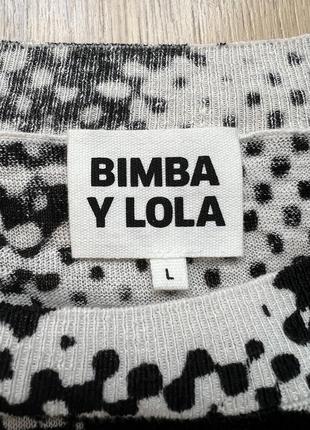 Лляна оверсайз футболка блуза bimba y lola 🛍️1+1=3🛍️3 фото
