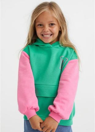 Худи толстовка кофта с капюшоном h&m начес 3