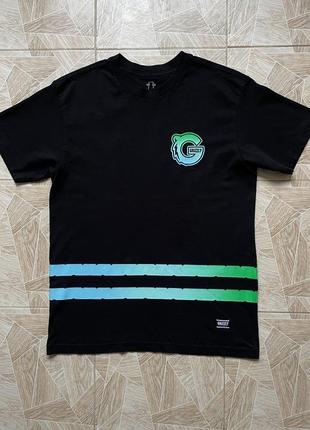 Мужская футболка grizzly big logo sb vintage black tee l
