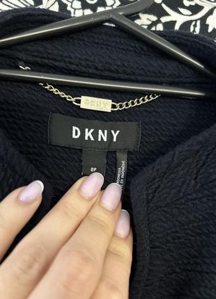 Dkny пиджак жакет без подкладки с карманами на пуговицах6 фото