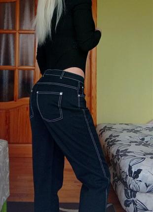 Женские фактурные трендовые джинсы трубы heine ♣️3 фото