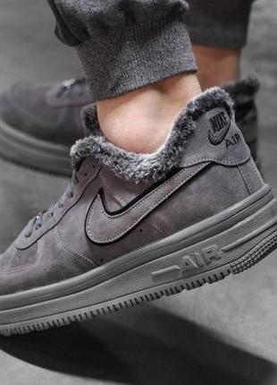 Мужские зимние nike suede winter зима - мех ассортимент6 фото