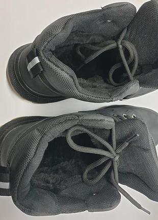 Мужские зимние ботинки/кроссовки на меху очень качественные