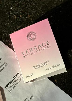 Тестер парфюма versace bright crystal