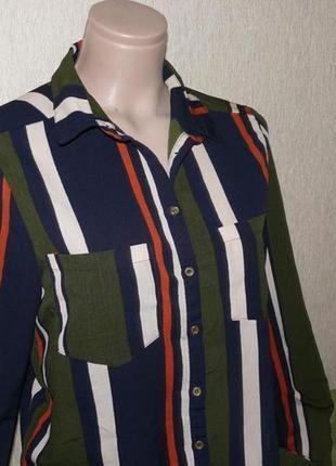 Стильна блузка,сорочка в смужки cameo rose