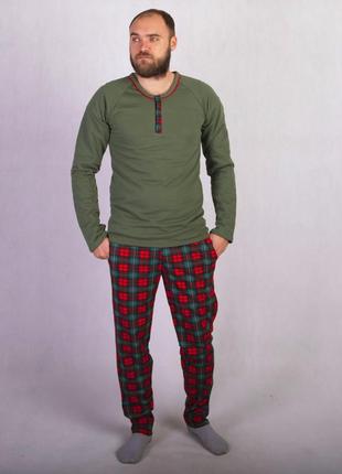 Чоловічі піжами з начосом