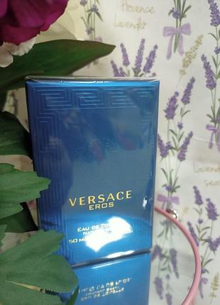 Туалетна вода для чоловіків versace eros 50 мл