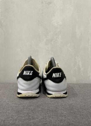 Кожаные осенние кеды обуви nike cortez, размер 37.5, 23.5 см2 фото