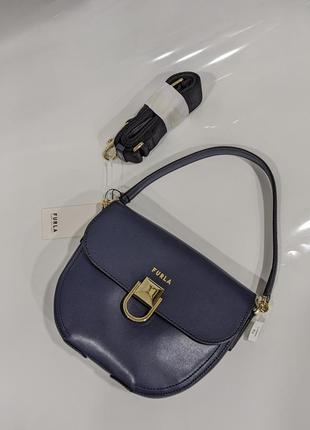 Сумка furla circe saddle bag кожа оригинал1 фото