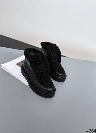 Лофери жіночі з хутром тедді2 фото