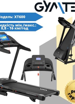 Бегова дорожка gymtek xt600, электрическая беговая дорожка складная для дома