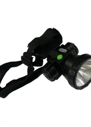 Налобний ліхтар акумуляторний usb світлодіодний хо потужний універсальний з нахилом 3 режими роботи 600mah3 фото