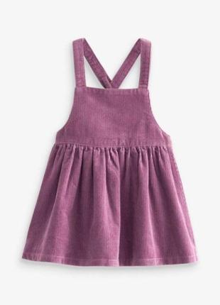 Вельветовый сарафан для девочки next (некст) англичанина