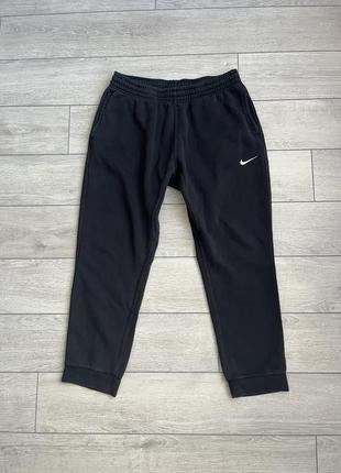 Зимние спортивные штаны nike club fleece tapered jogger зимові спортивні штани оригинал1 фото