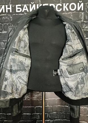 Куртка кожаная, куртка, куртка байкерская, куртка мужская, куртка мужская кожаная,...