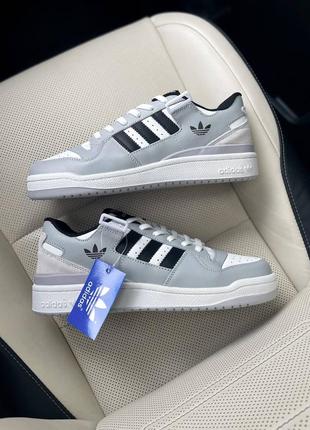 Кроссовки adidas forum grey1 фото