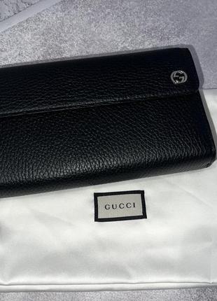 Гаманець шкіряний gucci жіночій